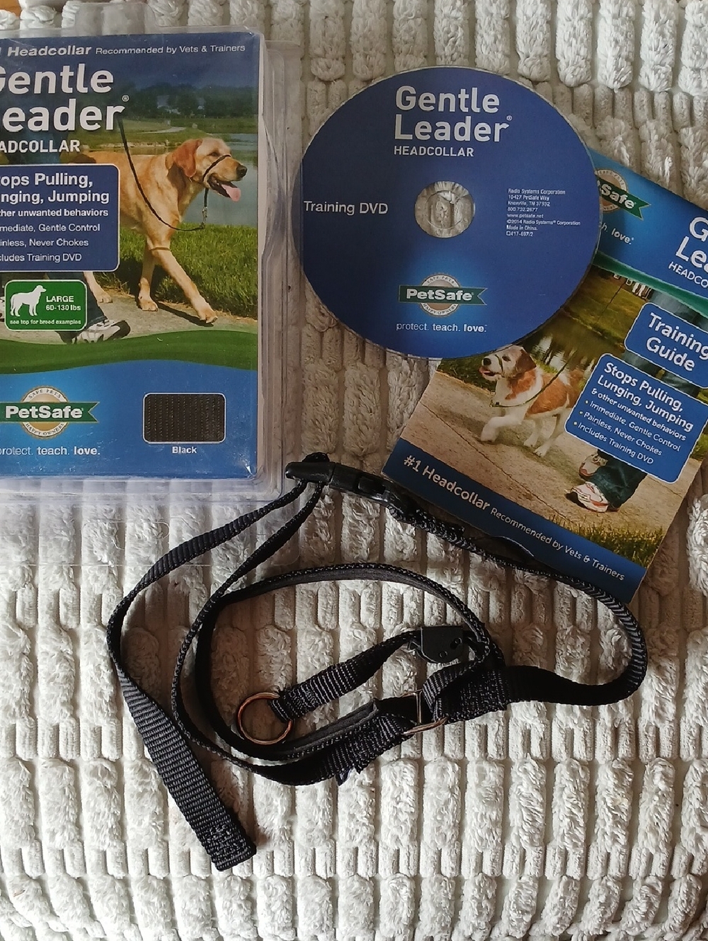 Petsafe Gentle Leader Headcollar for Large Dogs, Black